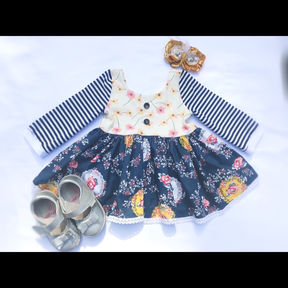 Stay Cute tunic top size 2,3,4,6,8 NWT